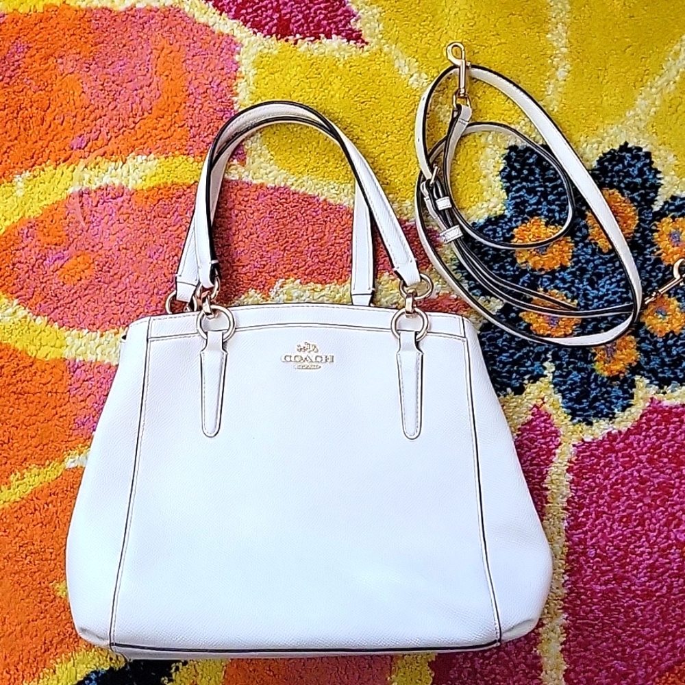 Coach F57847 Crossgrain Leather Minetta Crossbody Shoulder Bag